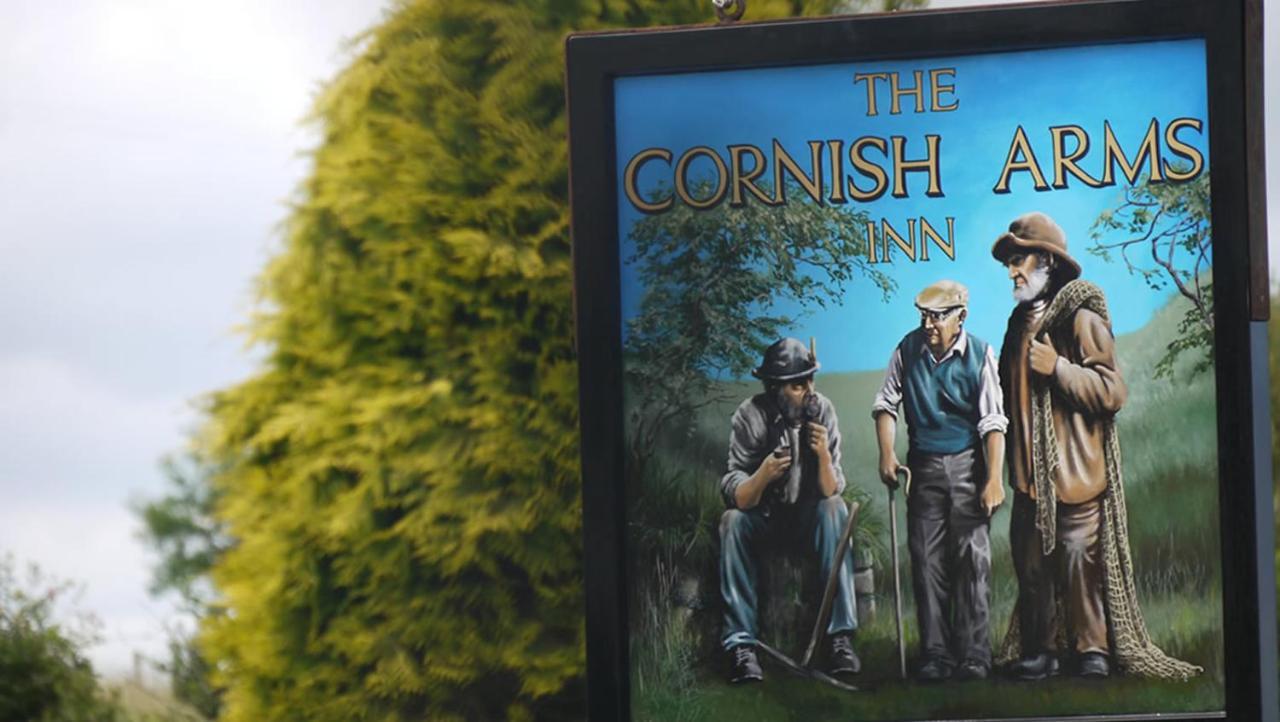 Cornish Arms Inn Port Isaac 2 Miles Pendoggett ภายนอก รูปภาพ